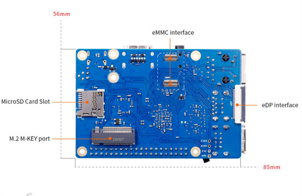 香橙派 Orange Pi 3B 开发板发布，售价 35 美元起