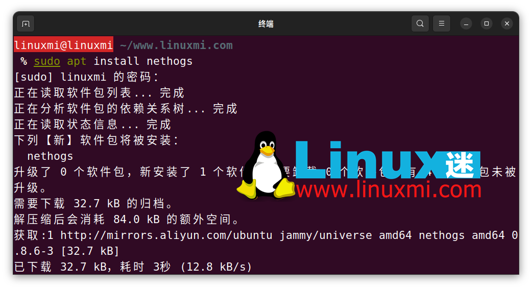 如何监控 Linux 上进程的网络使用情况