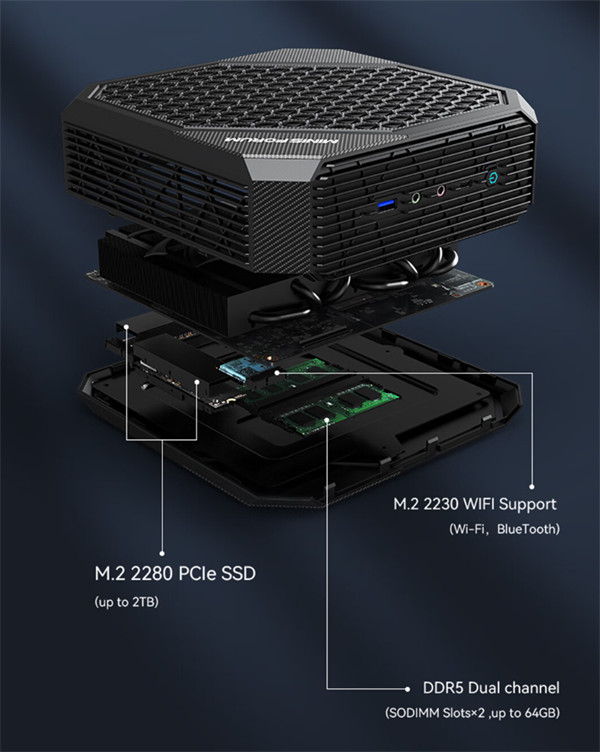 铭凡 HX77G 迷你主机国内发布，首发价 4399 元