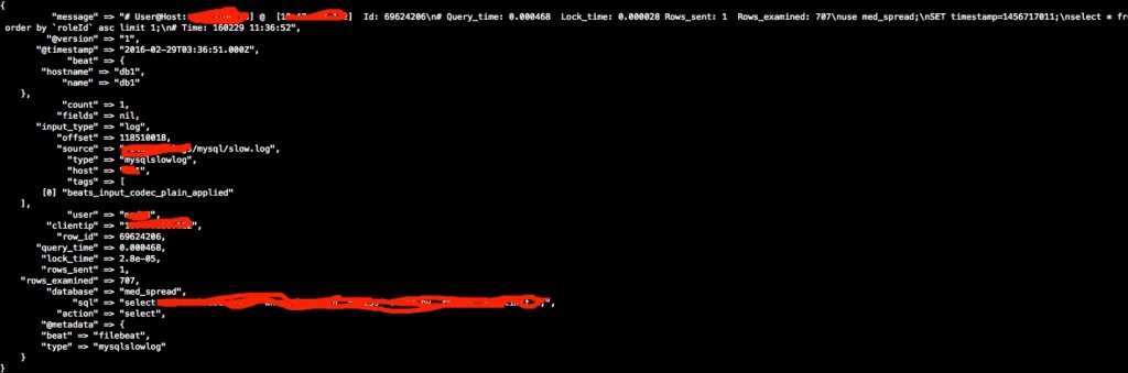 ELK logstash 处理MySQL慢查询日志(26th)