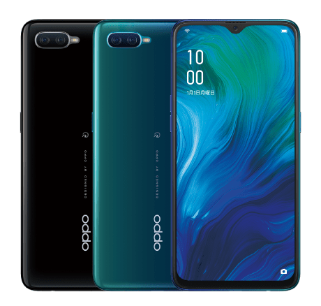 OPPO Reno A再曝新渲染图：后置双摄+水滴全面屏