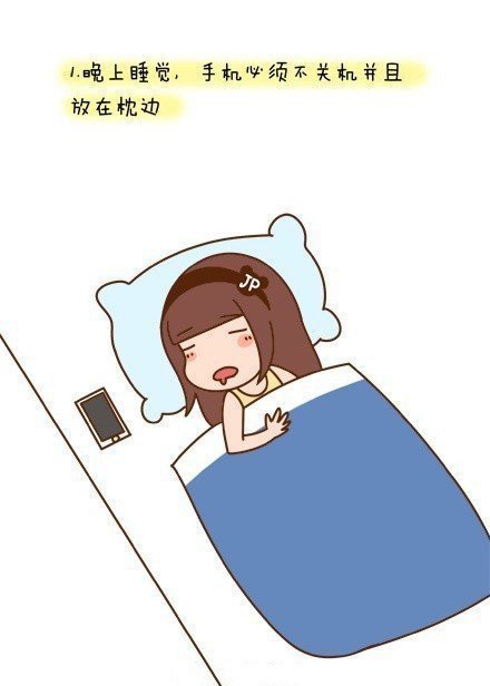 表达强迫症的漫画女生图片 强迫症的8种表现