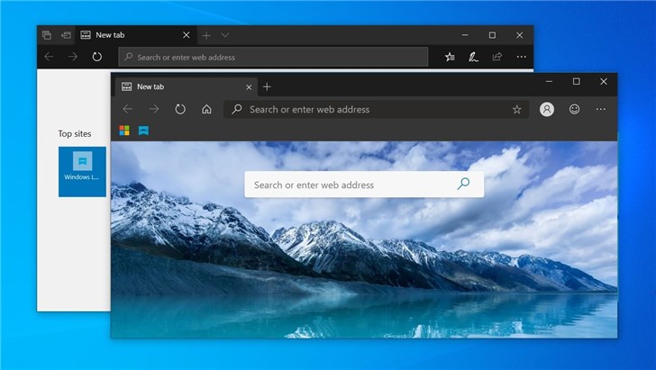 微软正更新Windows 10 Edge/Chromium浏览器Web控件