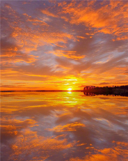 夕阳西下唯美图片大全 最美夕阳图片浪漫高清