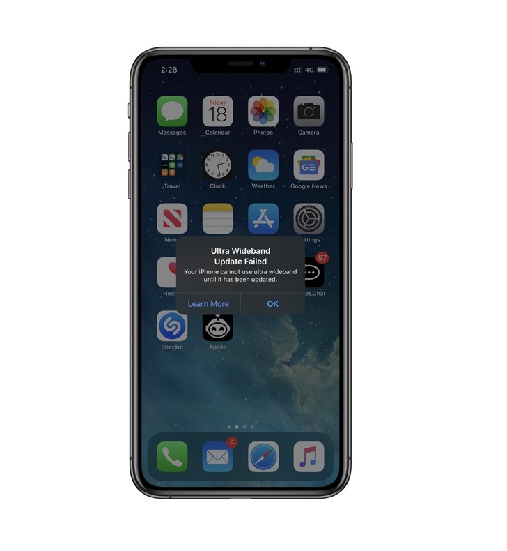 苹果iOS 13更新或导致iPhone 11/Pro/Max的U1芯片失效