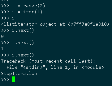 Python迭代器和生成器介绍