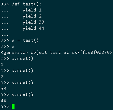 Python迭代器和生成器介绍