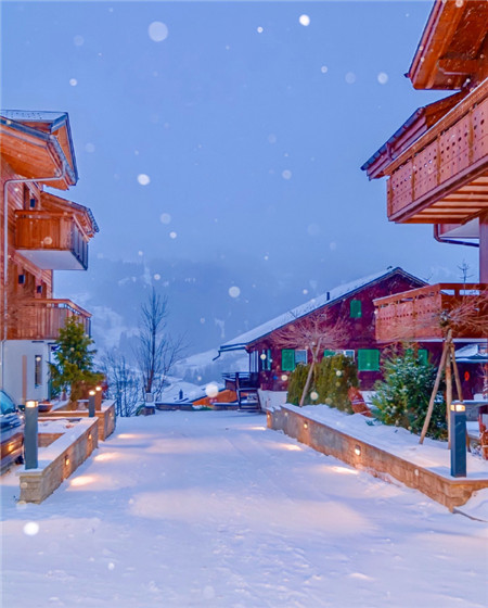 雪景图片大全唯美意境 大雪纷飞图片美景