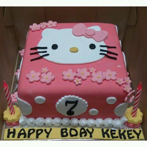 hello kitty生日蛋糕图片大全 祝你生日快乐