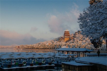 颐和园雪景图片大全真实好看 北京下雪风景图片