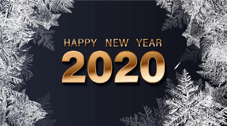 2020元旦图片简单带字 2020年新年元旦图片