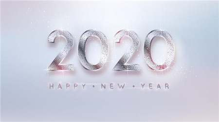 2020元旦图片简单带字 2020年新年元旦图片