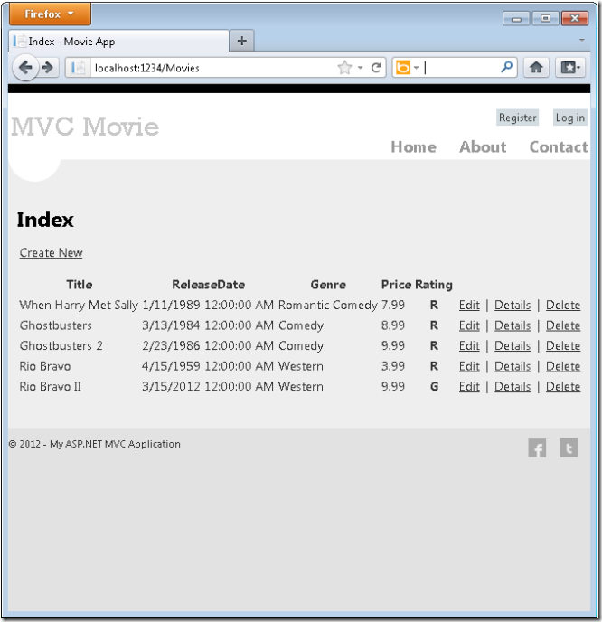 ASP.NET MVC4入门教程（七）：给电影表和模型添加新字段