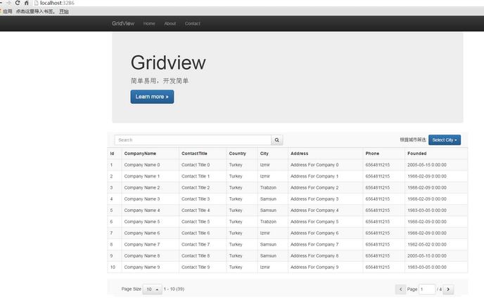 灵活掌握Asp.net MVC中GridView的使用方法