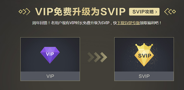 腾讯网游加速器会员用户免费升级到SVIP 抽188-888Q币奖励