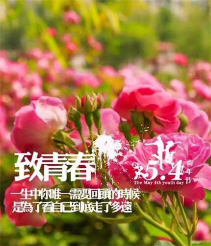 2020五四青年节励志图片带字 五四青年节微信图片精选