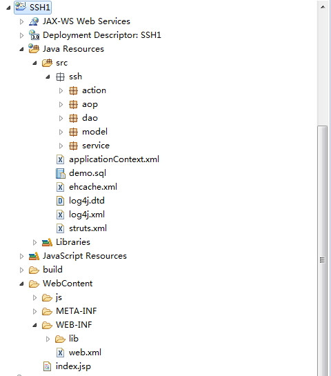 struts2.3.24+spring4.1.6+hibernate4.3.11+mysql5.5.25开发环境搭建图文教程