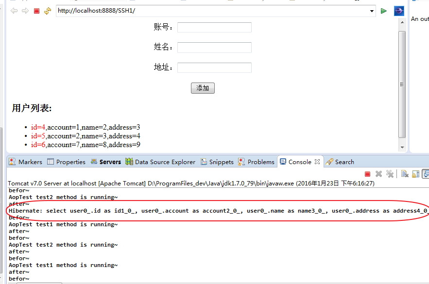 struts2.3.24+spring4.1.6+hibernate4.3.11+mysql5.5.25开发环境搭建图文教程