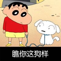 蜡笔小新表情图片带字搞笑版 长这么丑还出来约