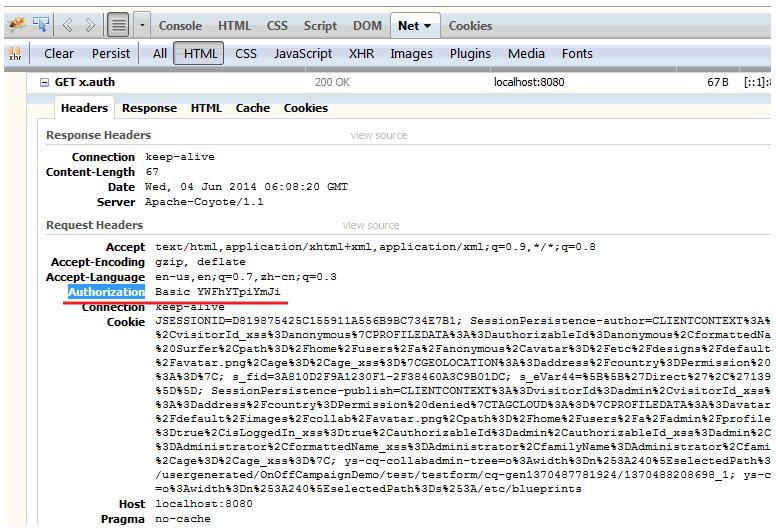 HTTP基本认证(Basic Authentication)的JAVA实例代码