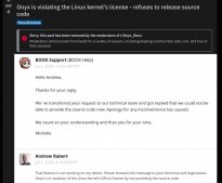 国内电子书厂商无视 Linux 内核协议，中国厂商被群喷