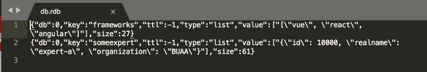 python3实现将json对象存入Redis以及数据的导入导出