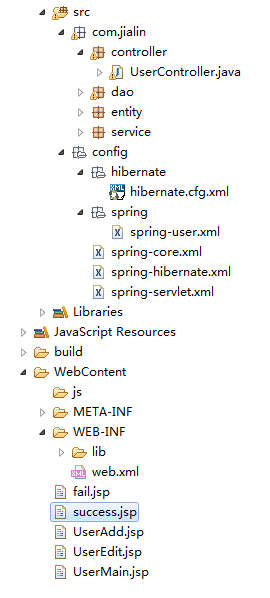 浅谈SpringMVC+Spring3+Hibernate4开发环境搭建