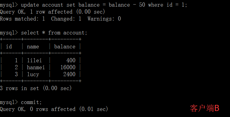 MySQL四种事务隔离级别详解