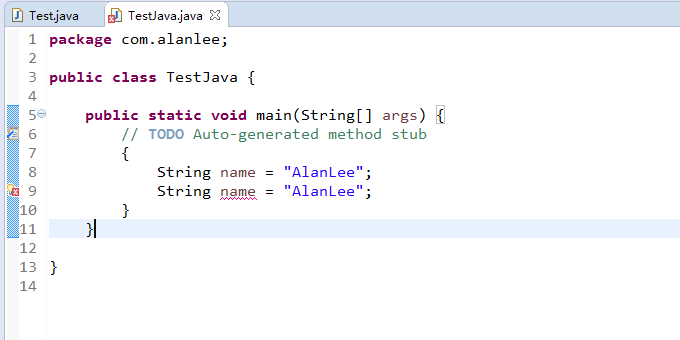 Java变量和对象的作用域