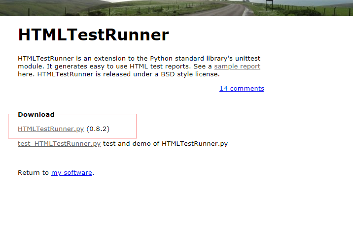 Python HTMLTestRunner如何下载生成报告