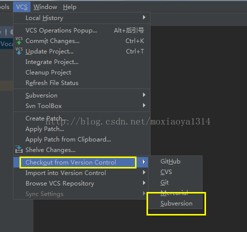 Webstorm2017上SVN插件安装的方法步骤