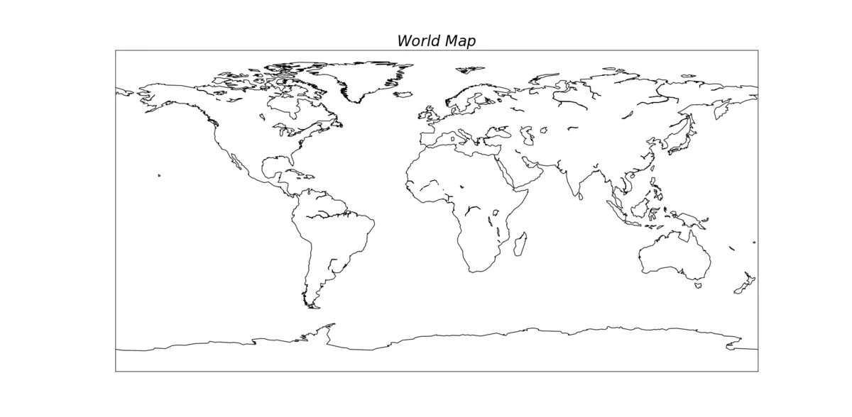 利用python绘制中国地图（含省界、河流等）