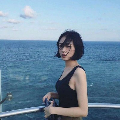 海边女生头像小清新侧脸正脸 2020夏天最受欢迎的海边头像女生高清