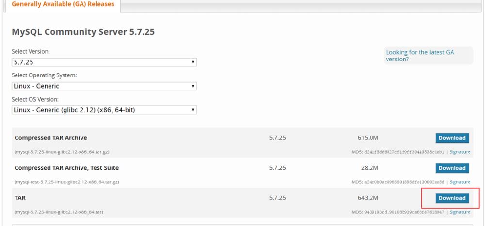 OEL7.6源码安装MYSQL5.7的教程