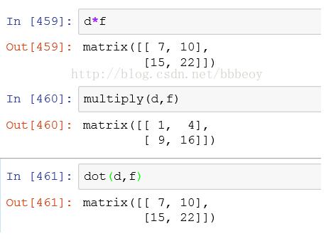 对numpy 数组和矩阵的乘法的进一步理解