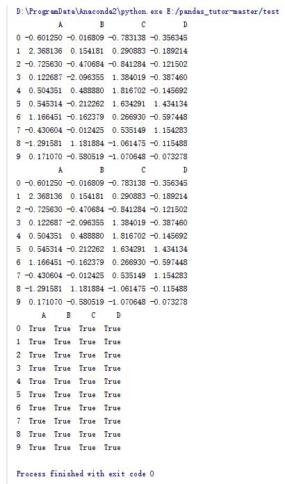 Python数据分析库pandas基本操作方法