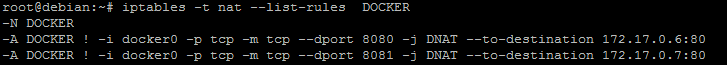 docker容器启动后添加端口映射