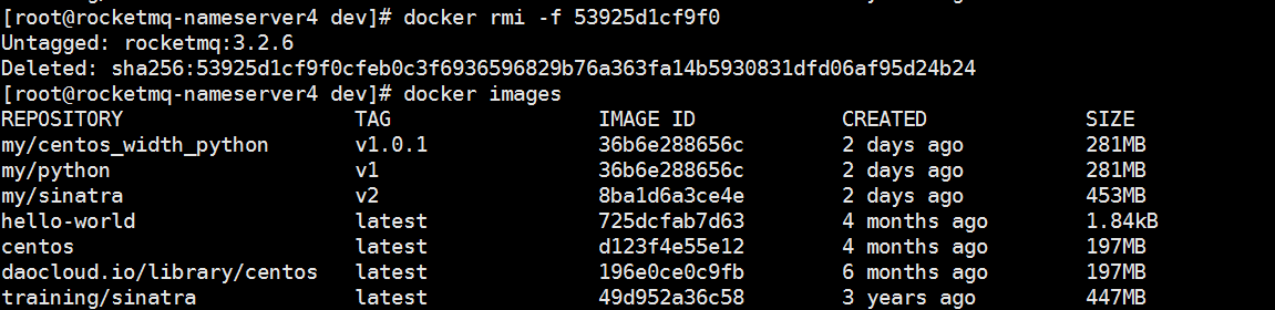 Docker 本地导入镜像/保存镜像/载入镜像/删除镜像的方法