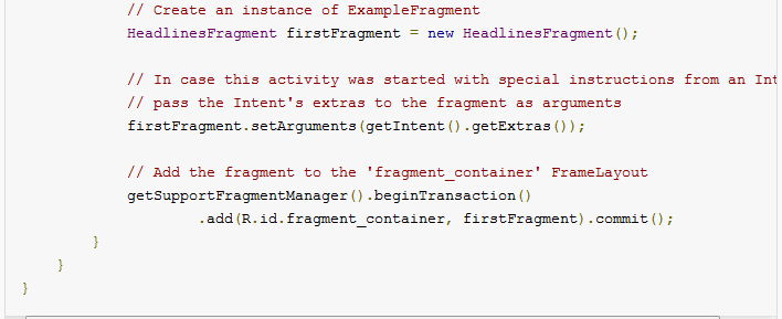 Android Fragment的使用方法(翻译)