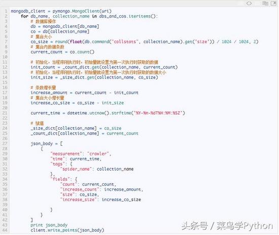 Python实现数据可视化看如何监控你的爬虫状态【推荐】