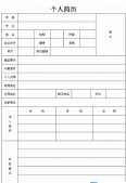 个人简历样本范文2021 完整个人简历样本 一份简单的个人简历