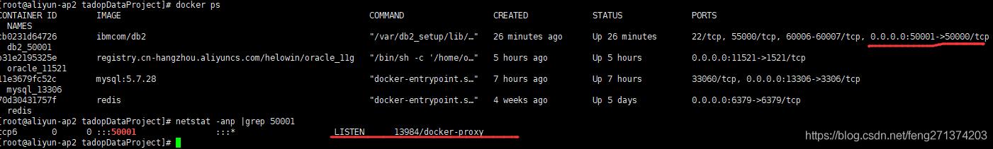 docker-compose安装db2数据库操作