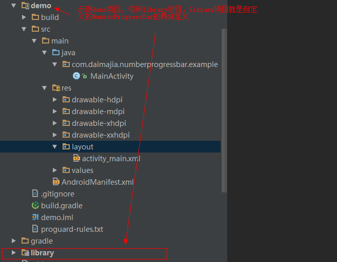 Android自定义View实现带数字的进度条实例代码