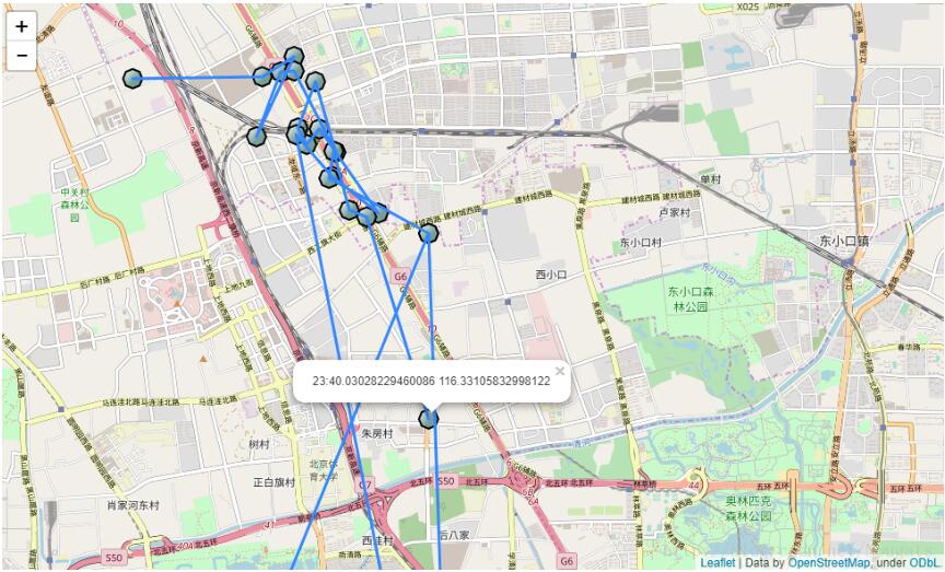 Python 使用folium绘制leaflet地图的实现方法