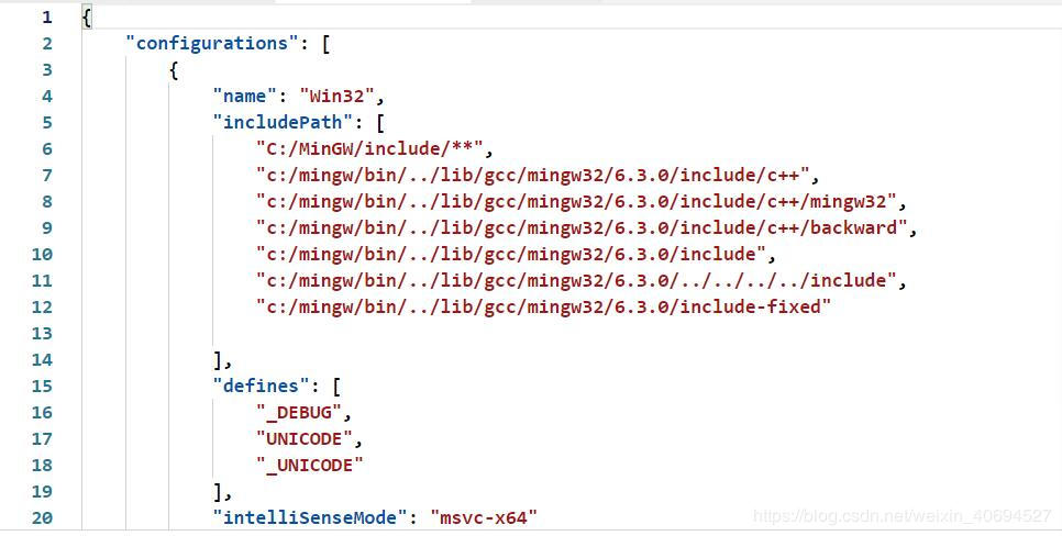 解析VScode在Windows环境下c_cpp_properties.json文件配置问题(推荐)