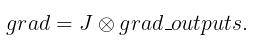 pytorch 中autograd.grad()函数的用法说明