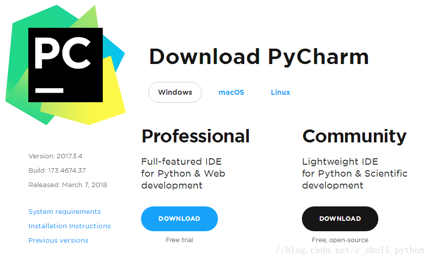 PyCharm 安装与使用配置教程（windows,mac通用）