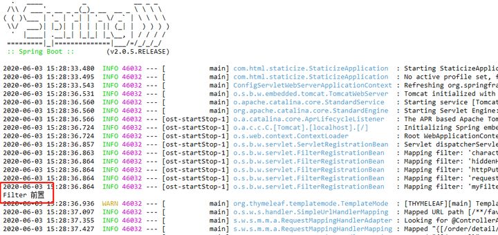 Java拦截器Interceptor和过滤器Filte的执行顺序和区别