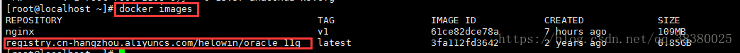 Docker 拉取 oracle 11g镜像配置的详细教程