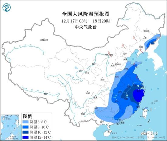 今冬第五轮大范围寒潮来了!未来天气预报